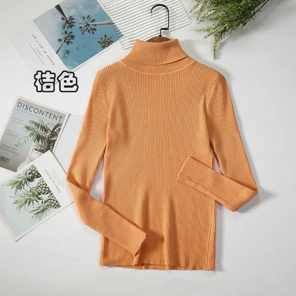Elegant Turtleneck Pullover Sweater™
