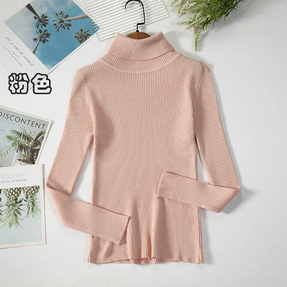 Elegant Turtleneck Pullover Sweater™