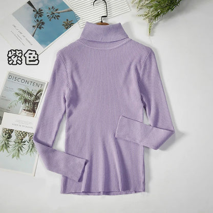 Elegant Turtleneck Pullover Sweater™