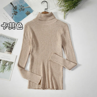 Elegant Turtleneck Pullover Sweater™